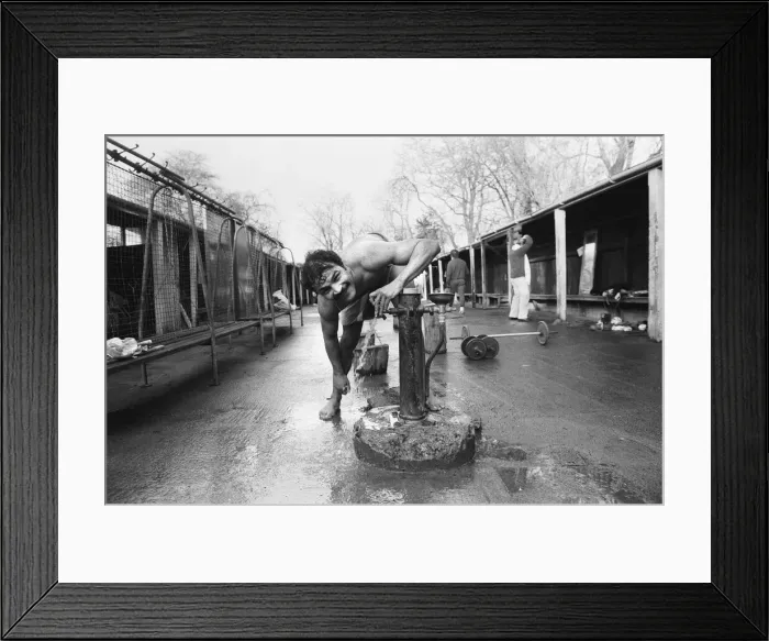 Framed Print : John Anthony Conteh, MBE (born 27 May 1951) is a British former professional boxer who