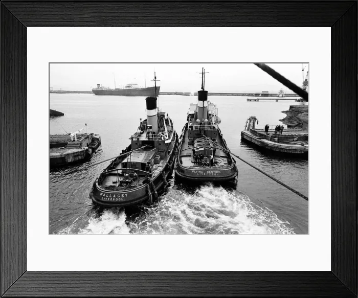 Framed Print : Swansea Docks, Wales. 28th July 1967 Framed Print : Swansea Docks, Wales. 28th July 1967