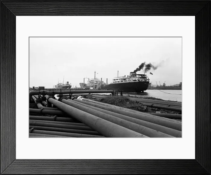 Framed Print : Swansea Docks, Wales. 28th July 1967 Framed Print : Swansea Docks, Wales. 28th July 1967