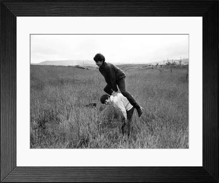 Framed Print : Children playing in the Lower Swansea Valley Project, Wales Framed Print : Children playing in the Lower Swansea Valley Project, Wales