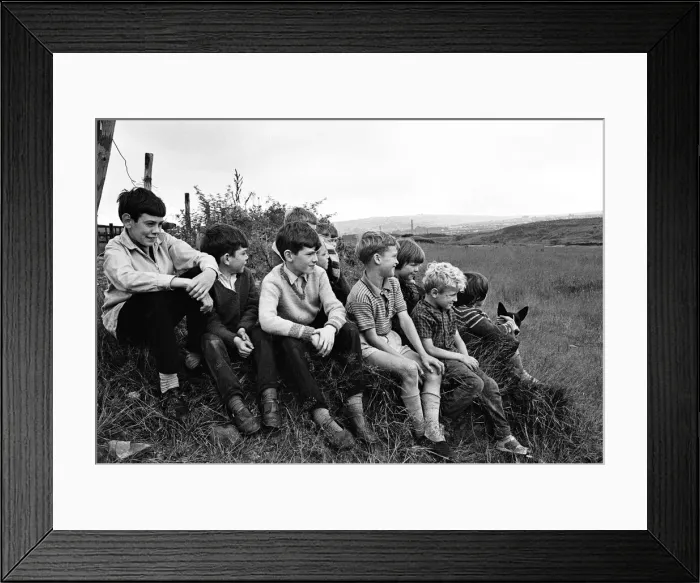 Framed Print : Children playing in the Lower Swansea Valley Project, Wales Framed Print : Children playing in the Lower Swansea Valley Project, Wales