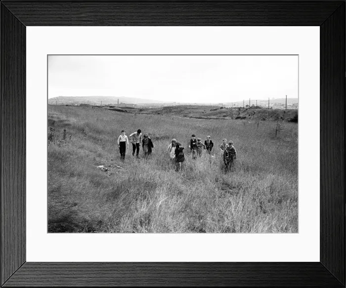 Framed Print : Children playing in the Lower Swansea Valley Project, Wales Framed Print : Children playing in the Lower Swansea Valley Project, Wales