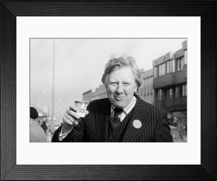 Framed Print : Secretary of State for Prices and Consumer Protection Roy Hattersley was a happy man Framed Print : Secretary of State for Prices and Consumer Protection Roy Hattersley was a happy man