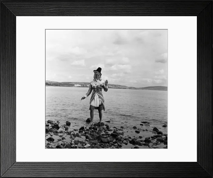 Framed Print : Miss Swansea 1966 Judy Radford, aged 19, in traditional Welsh costume. 31st July 1967 Framed Print : Miss Swansea 1966 Judy Radford, aged 19, in traditional Welsh costume. 31st July 1967