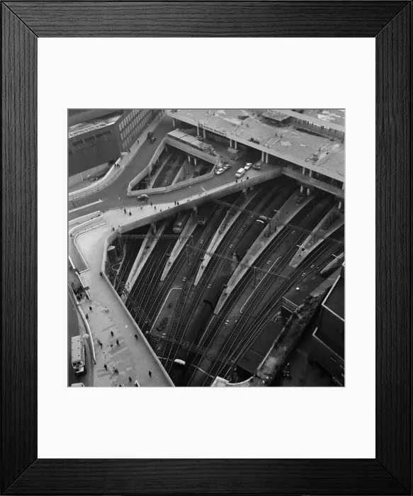 Framed Print : Aerial view of Birmingham city centre, showing the Bull Ring Centre. West Midlands Framed Print : Aerial view of Birmingham city centre, showing the Bull Ring Centre. West Midlands