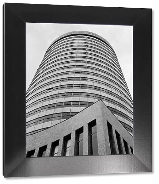 The Rotunda in Birmingham, West Midlands. 4th October 1967