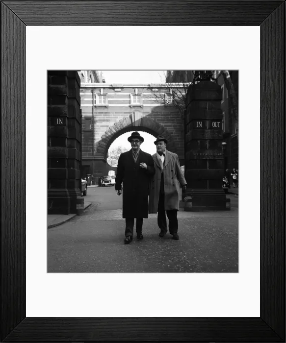 Framed Print : Ex Chief Superintendent George Smith, Special Branch. 28th February 1963