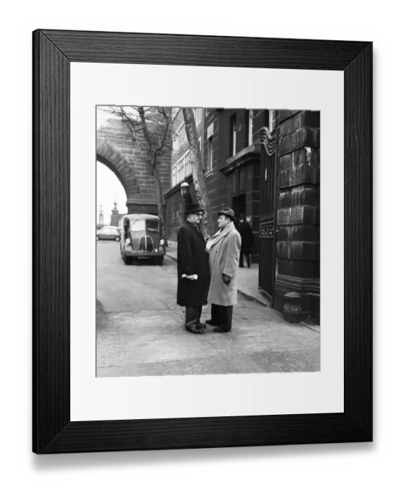 Framed Print : Ex Chief Superintendent George Smith, Special Branch 28th February 1963 Framed Print : Ex Chief Superintendent George Smith, Special Branch 28th February 1963