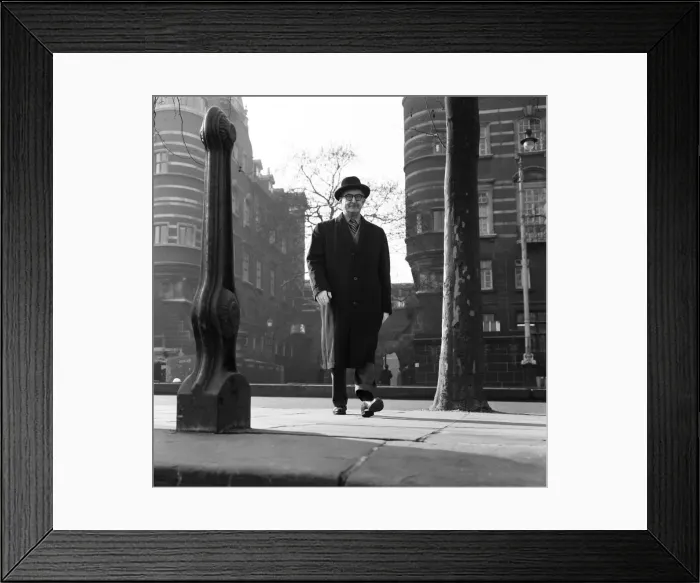 Framed Print : Ex Chief Superintendent George Smith, Special Branch. 28th February 1963 Framed Print : Ex Chief Superintendent George Smith, Special Branch. 28th February 1963