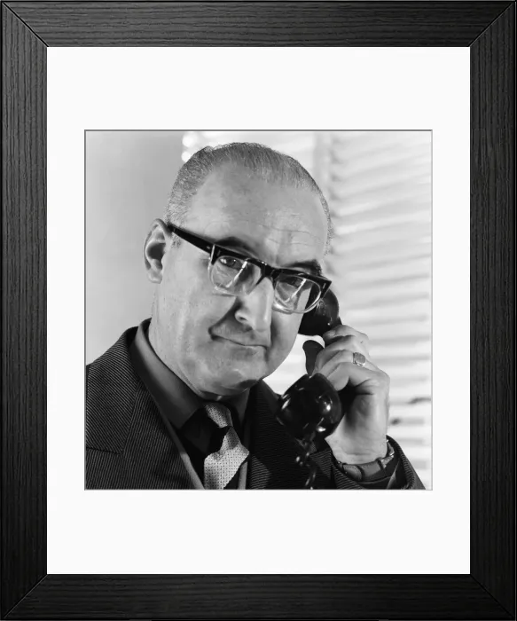Framed Print : Ex Chief Superintendent George Smith, Special Branch Sunday Pictorial Spy Catcher Series Framed Print : Ex Chief Superintendent George Smith, Special Branch Sunday Pictorial Spy Catcher Series