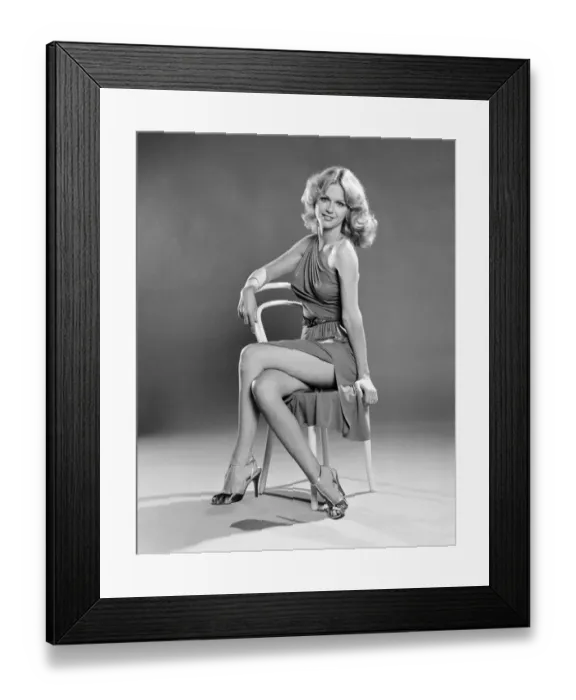 Framed Print : Jeane Manson, American singer, Studio Pix, London, Friday 29th June 1979 Framed Print : Jeane Manson, American singer, Studio Pix, London, Friday 29th June 1979