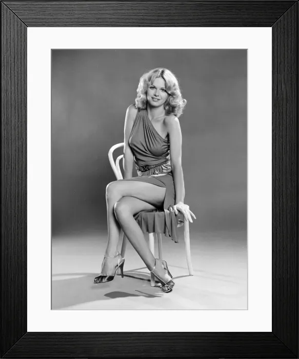 Framed Print : Jeane Manson, American singer, Studio Pix, London, Friday 29th June 1979