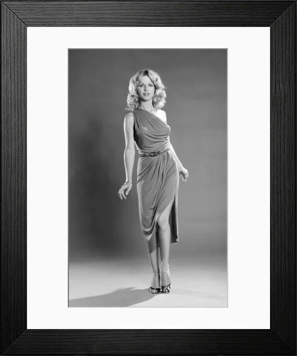 Framed Print : Jeane Manson, American singer, Studio Pix, London, Friday 29th June 1979