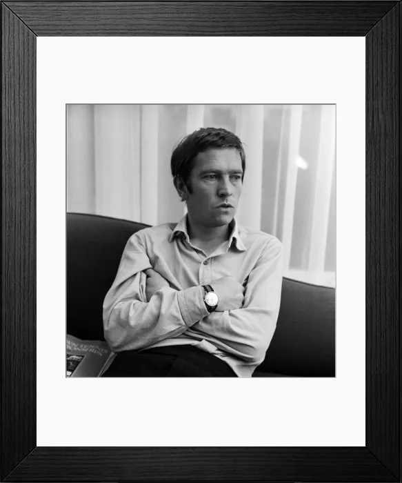 Framed Print : Actor Tom Courtenay, pictured at his home in Fulham. 5th July 1967 Framed Print : Actor Tom Courtenay, pictured at his home in Fulham. 5th July 1967