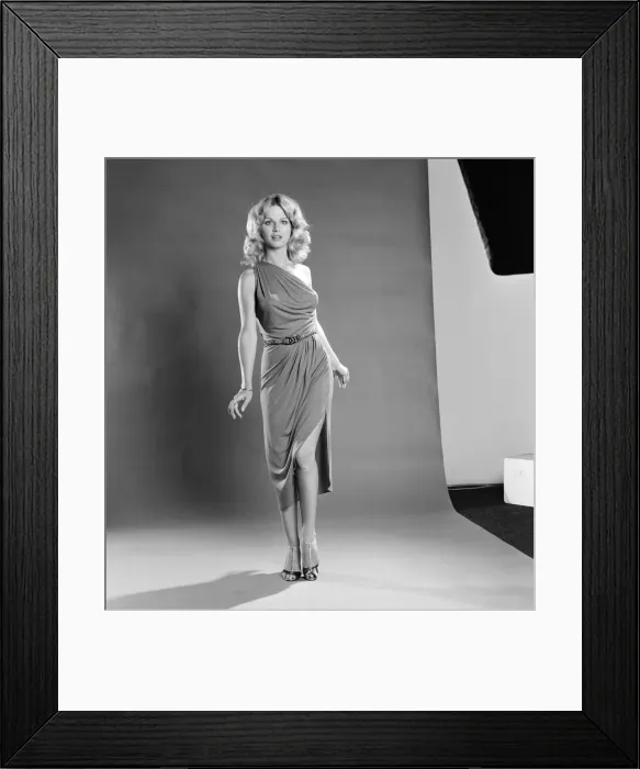 Framed Print : Jeane Manson, American singer, Studio Pix, London, Friday 29th June 1979 Framed Print : Jeane Manson, American singer, Studio Pix, London, Friday 29th June 1979