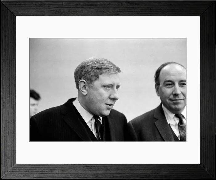 Framed Print : Member of Parliament for Birmingham Sparkbrook Roy Hattersley. 15th March 1966 Framed Print : Member of Parliament for Birmingham Sparkbrook Roy Hattersley. 15th March 1966