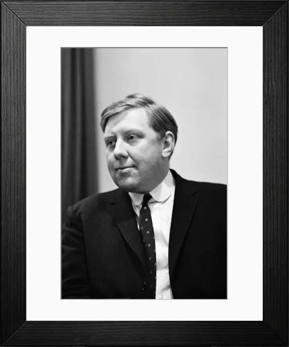 Framed Print : Parliamentary Secretary Roy Hattersley. 9th January 1967 Framed Print : Parliamentary Secretary Roy Hattersley. 9th January 1967