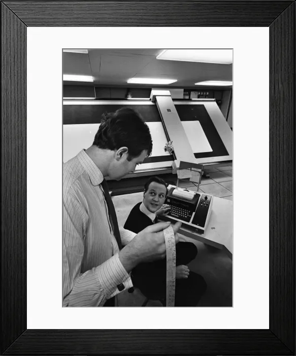 Framed Print : At the British Ship Research Association, Wallsend on Tyne Framed Print : At the British Ship Research Association, Wallsend on Tyne
