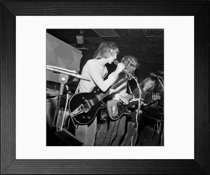 Framed Print : Picture shows the rock supergroup Humble Pie, photographer in August 1969 Framed Print : Picture shows the rock supergroup Humble Pie, photographer in August 1969