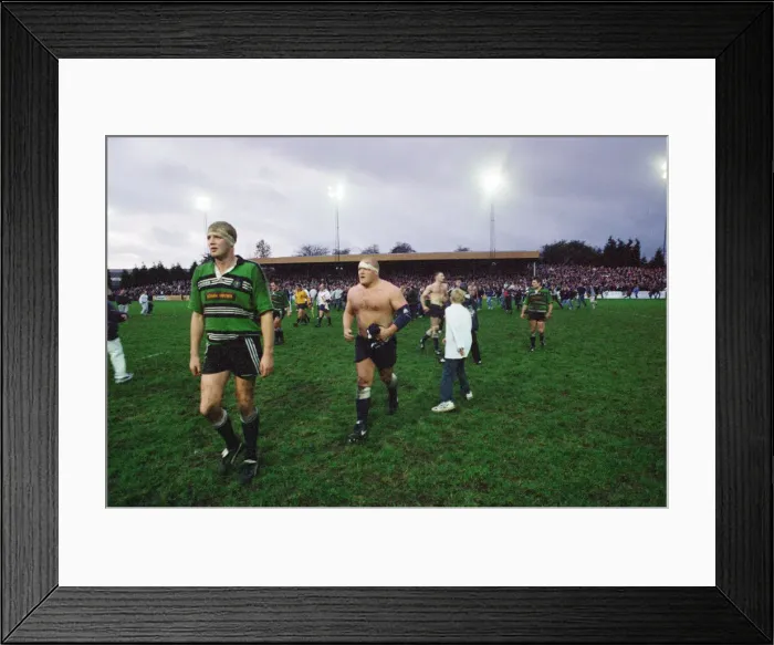 Framed Print : Rugby match, Coventry v Newcastle. 2nd November 1996 Framed Print : Rugby match, Coventry v Newcastle. 2nd November 1996