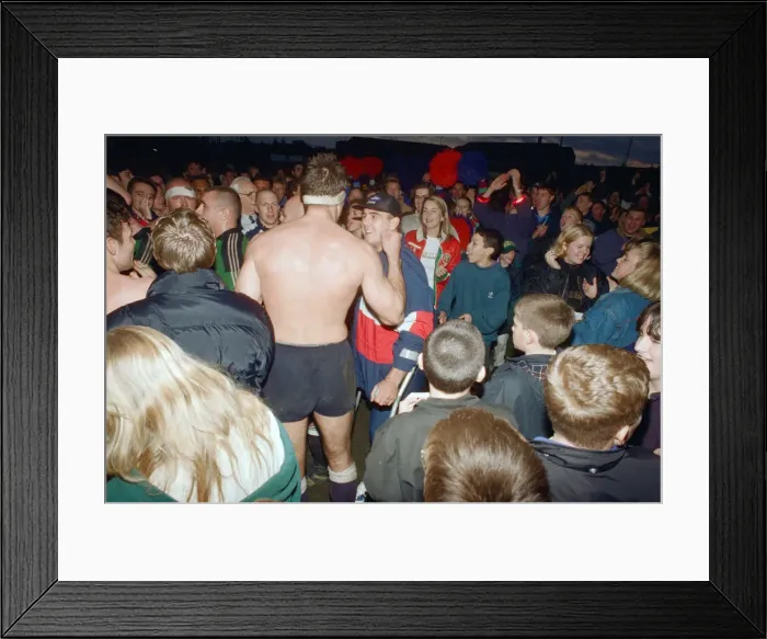 Framed Print : Rugby match, Coventry v Newcastle. 2nd November 1996 Framed Print : Rugby match, Coventry v Newcastle. 2nd November 1996
