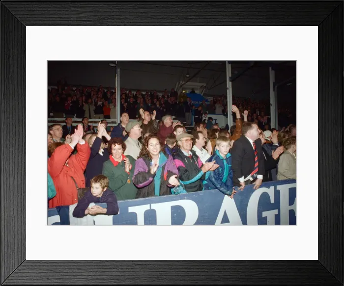 Framed Print : Rugby match, Coventry v Newcastle. 2nd November 1996 Framed Print : Rugby match, Coventry v Newcastle. 2nd November 1996