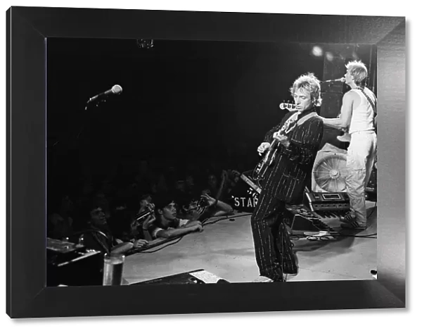 The Police - on tour in South America. December 1980