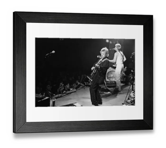 Framed Print : The Police - on tour in South America. December 1980