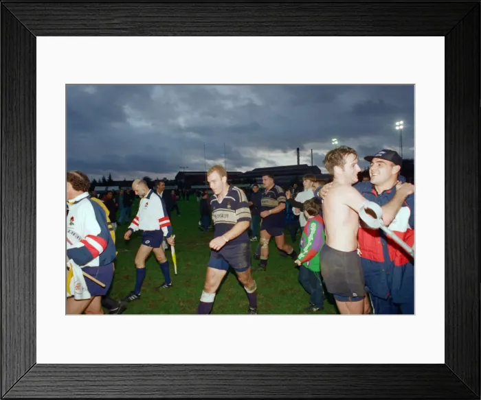 Framed Print : Rugby match, Coventry v Newcastle. 2nd November 1996 Framed Print : Rugby match, Coventry v Newcastle. 2nd November 1996