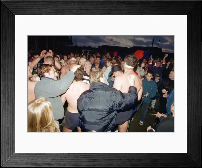 Framed Print : Rugby match, Coventry v Newcastle. 2nd November 1996 Framed Print : Rugby match, Coventry v Newcastle. 2nd November 1996
