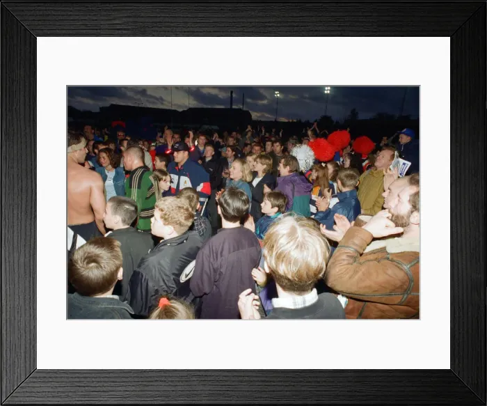 Framed Print : Rugby match, Coventry v Newcastle. 2nd November 1996 Framed Print : Rugby match, Coventry v Newcastle. 2nd November 1996
