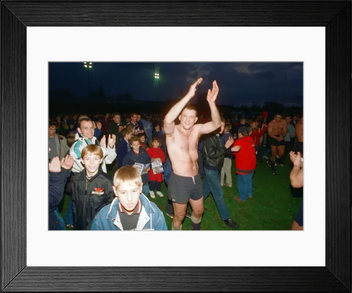 Framed Print : Rugby match, Coventry v Newcastle. 2nd November 1996 Framed Print : Rugby match, Coventry v Newcastle. 2nd November 1996