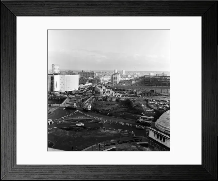 Framed Print : General view of the city of Birmingham, West Midlands. October 1967 Framed Print : General view of the city of Birmingham, West Midlands. October 1967