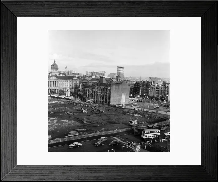 Framed Print : General view of the city of Birmingham, West Midlands. October 1967 Framed Print : General view of the city of Birmingham, West Midlands. October 1967