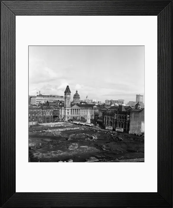Framed Print : General view of the city of Birmingham, West Midlands. October 1967 Framed Print : General view of the city of Birmingham, West Midlands. October 1967