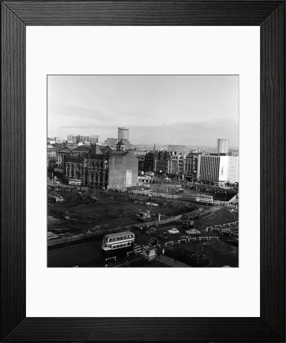 Framed Print : General view of the city of Birmingham, West Midlands. October 1967 Framed Print : General view of the city of Birmingham, West Midlands. October 1967