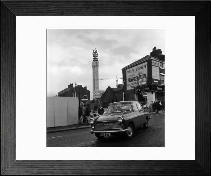 Framed Print : General view of the city of Birmingham, West Midlands. October 1967 Framed Print : General view of the city of Birmingham, West Midlands. October 1967