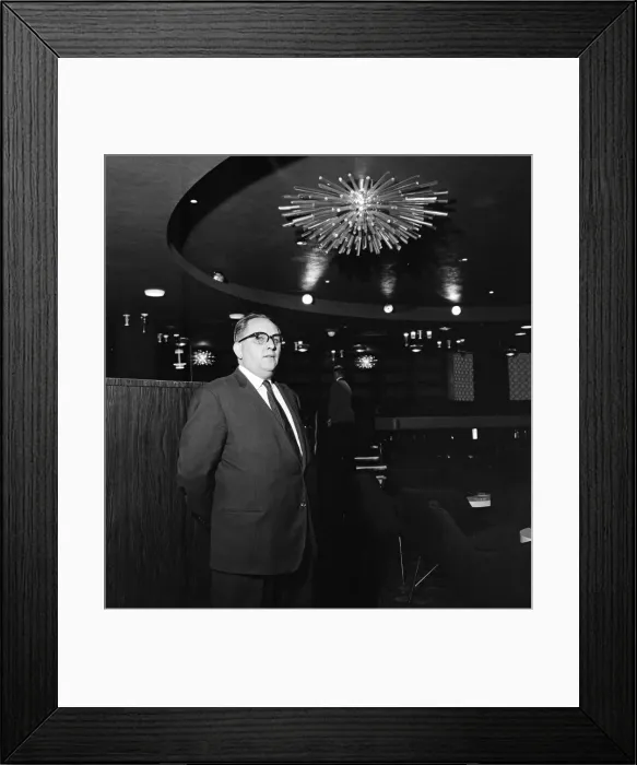 Framed Print : Islander Restaurant, Blackpool, Lancashire. Manager Mr Halstead. 30th September 1965 Framed Print : Islander Restaurant, Blackpool, Lancashire. Manager Mr Halstead. 30th September 1965