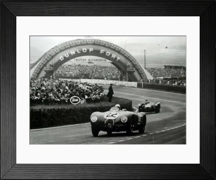 Framed Print : Stirling Moss 7. 11 / 06 / 01Filer of Stirling Moss at the wheel of Jaguar C type Framed Print : Stirling Moss 7. 11 / 06 / 01Filer of Stirling Moss at the wheel of Jaguar C type