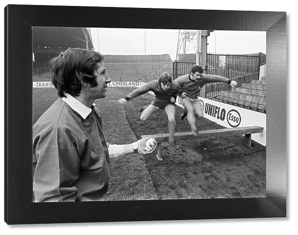 Jimmy Headridge, Trainer, Middlesbrough Football Club at Ayresome Park, April 1974