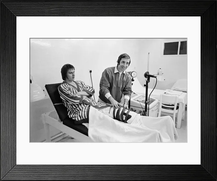 Framed Print : Jimmy Headridge, Trainer, Middlesbrough Football Club at Ayresome Park, April 1974 Framed Print : Jimmy Headridge, Trainer, Middlesbrough Football Club at Ayresome Park, April 1974
