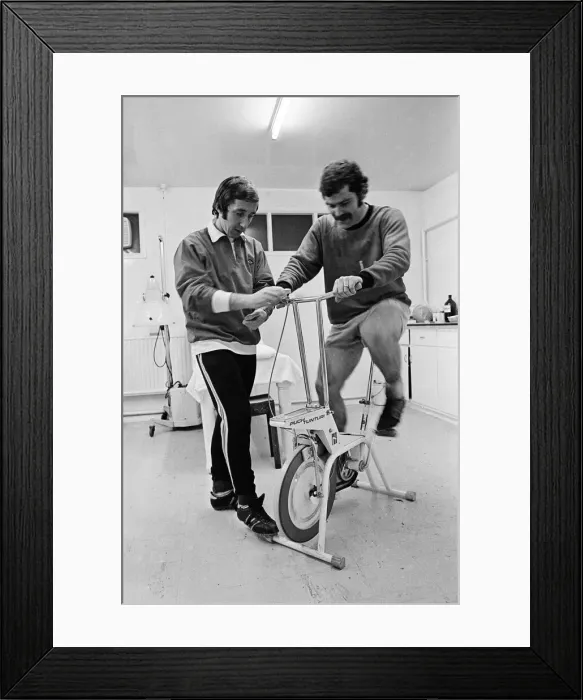 Framed Print : Jimmy Headridge, Trainer, Middlesbrough Football Club at Ayresome Park, April 1974 Framed Print : Jimmy Headridge, Trainer, Middlesbrough Football Club at Ayresome Park, April 1974