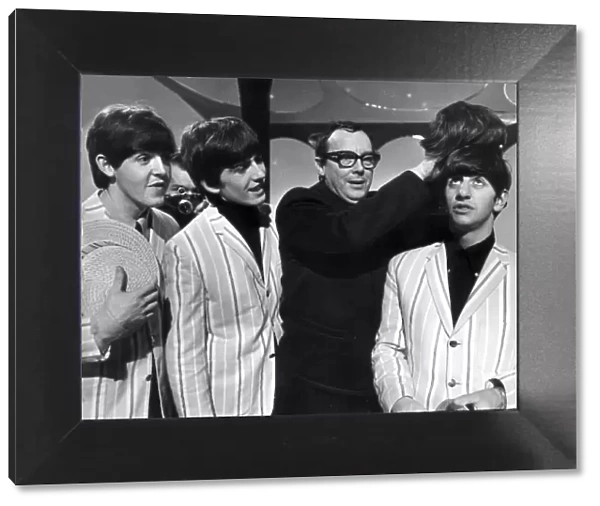 THE BEATLES ARE THE GUEST STARS ON THE MORECAMBE AND WISE SHOW - 3RD DECEMBER 1963