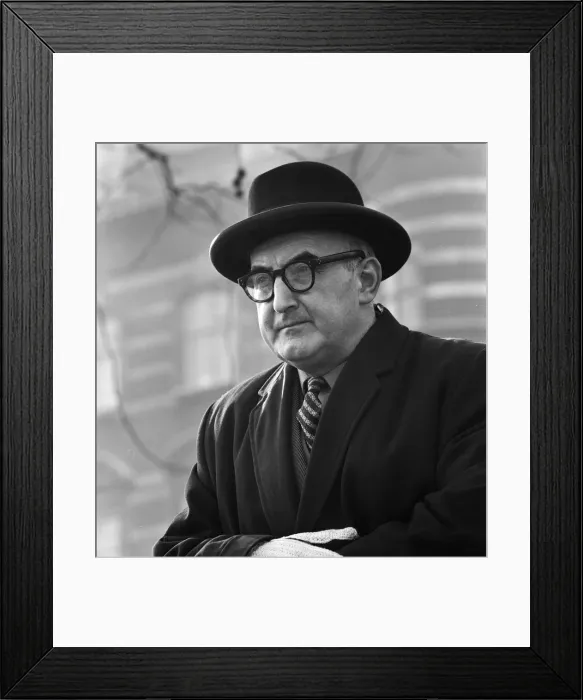 Framed Print : Ex Chief Superintendent George Smith, Special Branch. 28th February 1963