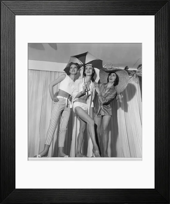 Framed Print : Simpson fashion show 20th March 1962 Framed Print : Simpson fashion show 20th March 1962