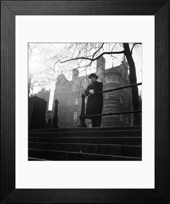 Framed Print : Ex Chief Superintendent George Smith, Special Branch. 28th February 1963 Framed Print : Ex Chief Superintendent George Smith, Special Branch. 28th February 1963