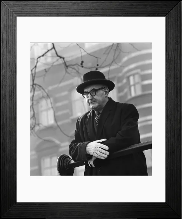 Framed Print : Ex Chief Superintendent George Smith, Special Branch. 28th February 1963