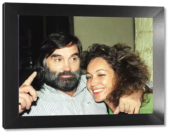 george best with his girlfriend, mary shatila. sept 90-7878 www
