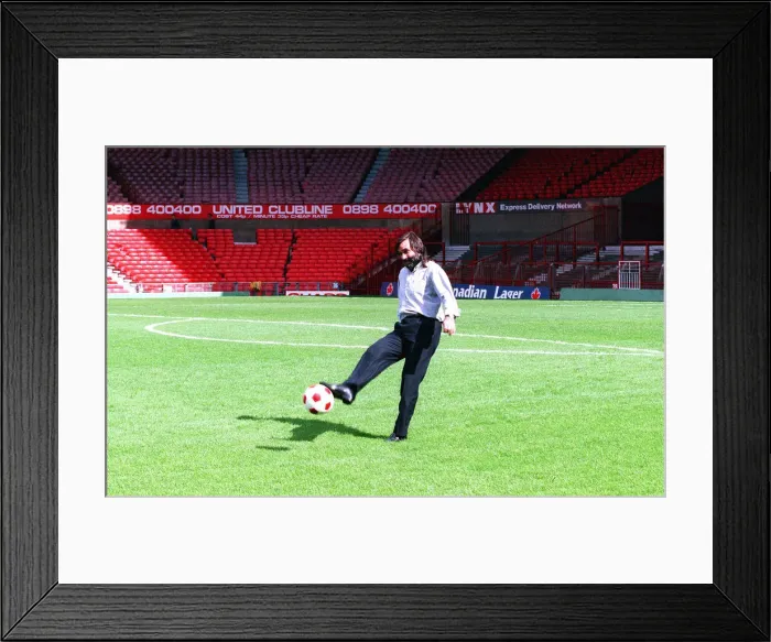 Framed Print : george best, former soccer player. sept 90-7843 Framed Print : george best, former soccer player. sept 90-7843