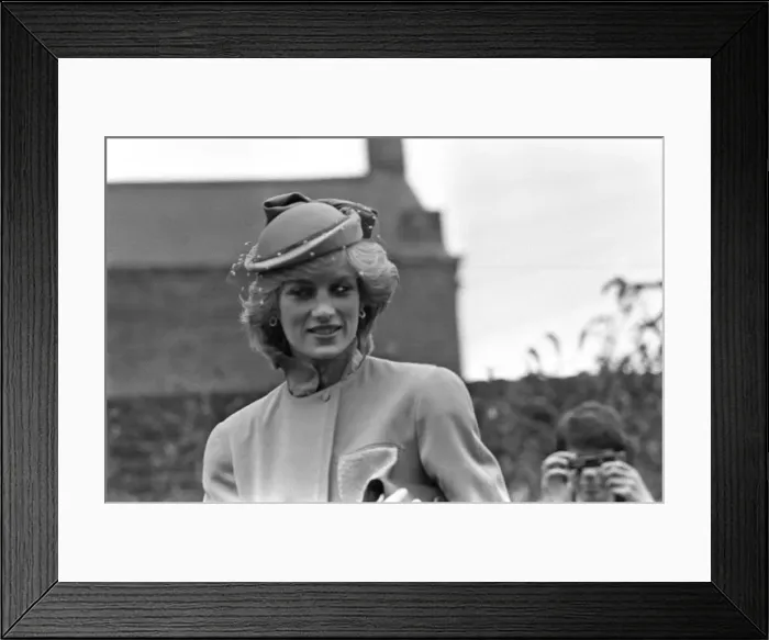 Framed Print : DIANA, PRINCESS OF WALES ARRIVING AT EVENT DURING THE DAY IN CARLISLE - 1992 Framed Print : DIANA, PRINCESS OF WALES ARRIVING AT EVENT DURING THE DAY IN CARLISLE - 1992